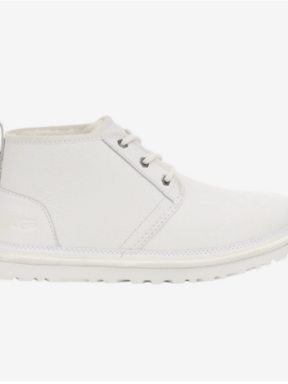 UGG Men's White Chukka Boot Lace-Up